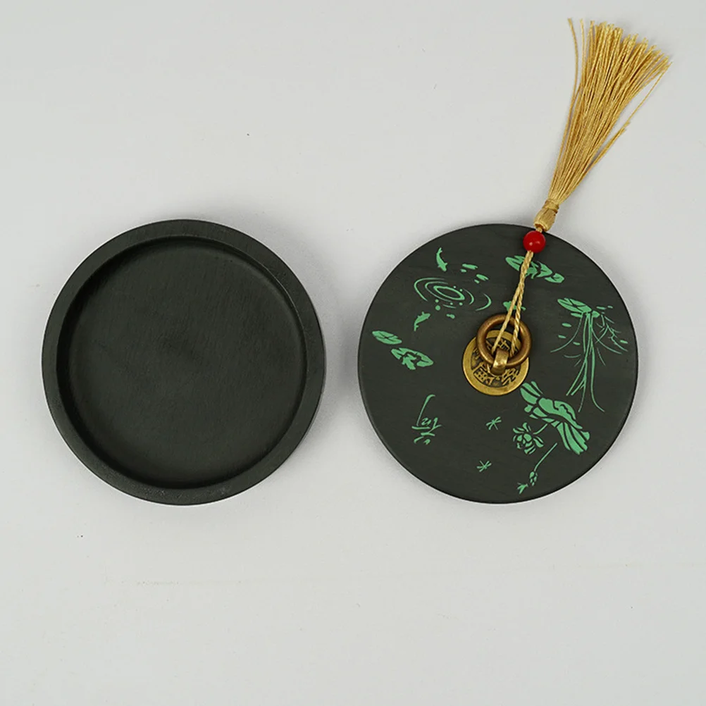 Ink Container Inkstone with Lid Sumi Painting Summer Lotus Printing Plate Chinese Calligraphy
Ink Container Inkstone with Lid Sumi Painting Summer Lotus Printing Plate Chinese Calligraphy