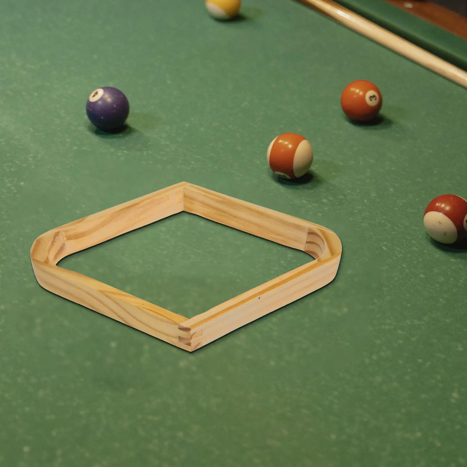Pool Table Accessories Premium Wood Billiard Rack Sturdy Triangle Retro Style Game Room Equipment Fits Standard Balls
Pool Table Accessories Premium Wood Billiard Rack Sturdy Triangle Retro Style Game Room Equipment Fits Standard Balls