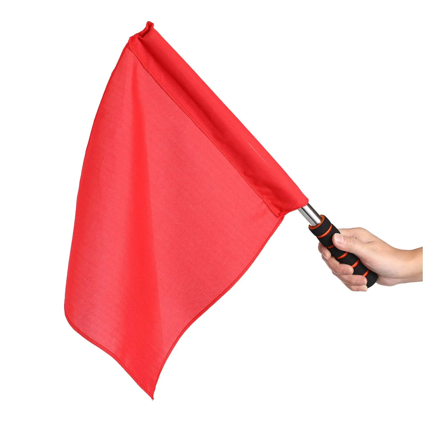 4Pcs Soccer Referee Flags Pack Bright Solid Color Waving Flags Stainless Steel Pole Non-Warp Grip Handle for Football Volleyball
4Pcs Soccer Referee Flags Pack Bright Solid Color Waving Flags Stainless Steel Pole Non-Warp Grip Handle for Football Volleyball