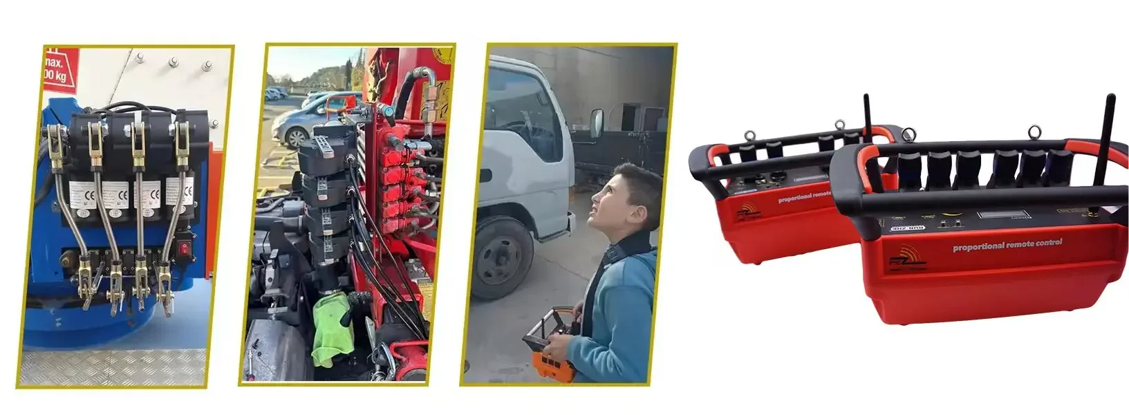 Hot Sale 4 Joystick clutch motor wireless Waterproof Proportiona remote control Crane
Hot Sale 4 Joystick clutch motor wireless Waterproof Proportiona remote control Crane