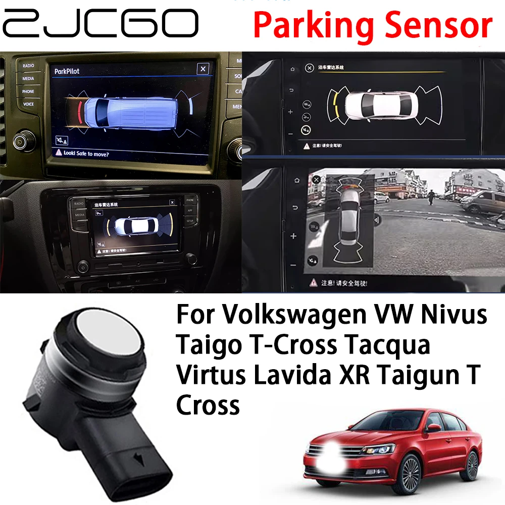 Front Rear Reverse Parking Sensor Assistance Backup Radar for Volkswagen VW Nivus Taigo T-Cross Tacqua Virtus Lavida XR Taigun
Front Rear Reverse Parking Sensor Assistance Backup Radar for Volkswagen VW Nivus Taigo T-Cross Tacqua Virtus Lavida XR Taigun