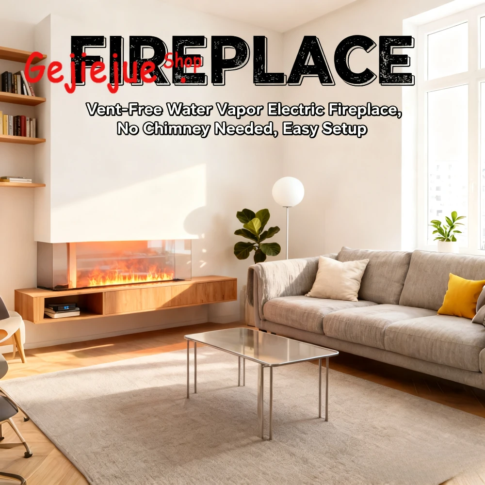 Smart Home 3D Mist Fireplace,Tuya APP Control,Energy Efficient, Humidifier, Adjustable Flame Color Real Fire Sound & Child Lock
Smart Home 3D Mist Fireplace,Tuya APP Control,Energy Efficient, Humidifier, Adjustable Flame Color Real Fire Sound & Child Lock