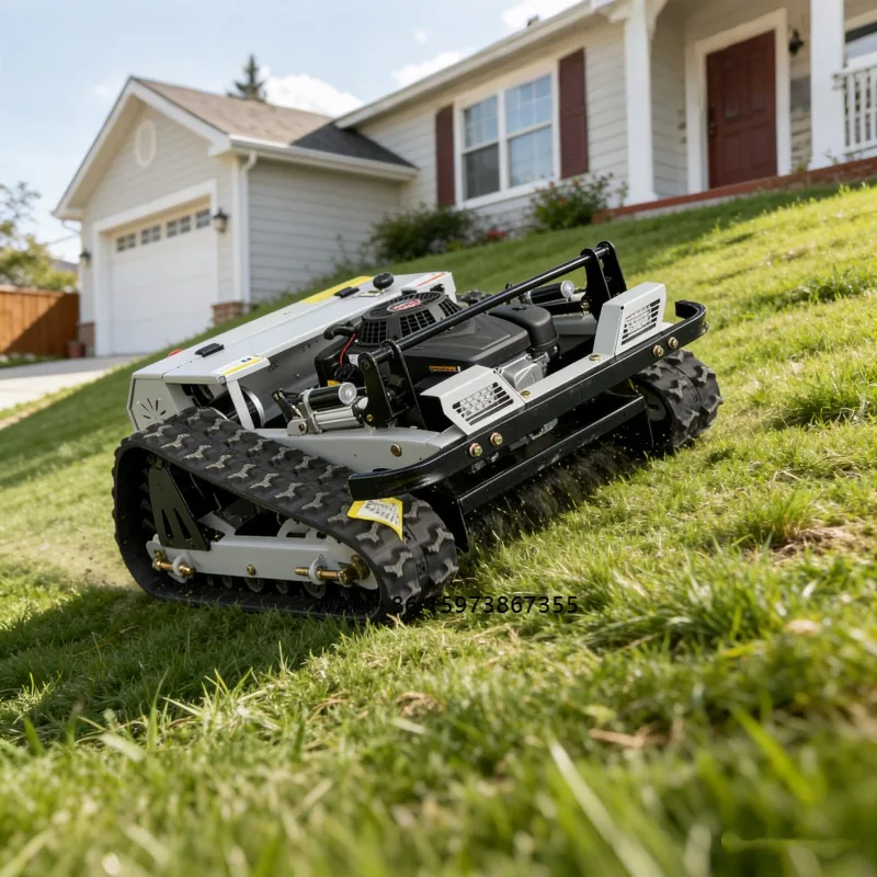 Compact Remote Control Crawler Mower with Lightweight Design for Residential Lawn Maintenance
Compact Remote Control Crawler Mower with Lightweight Design for Residential Lawn Maintenance