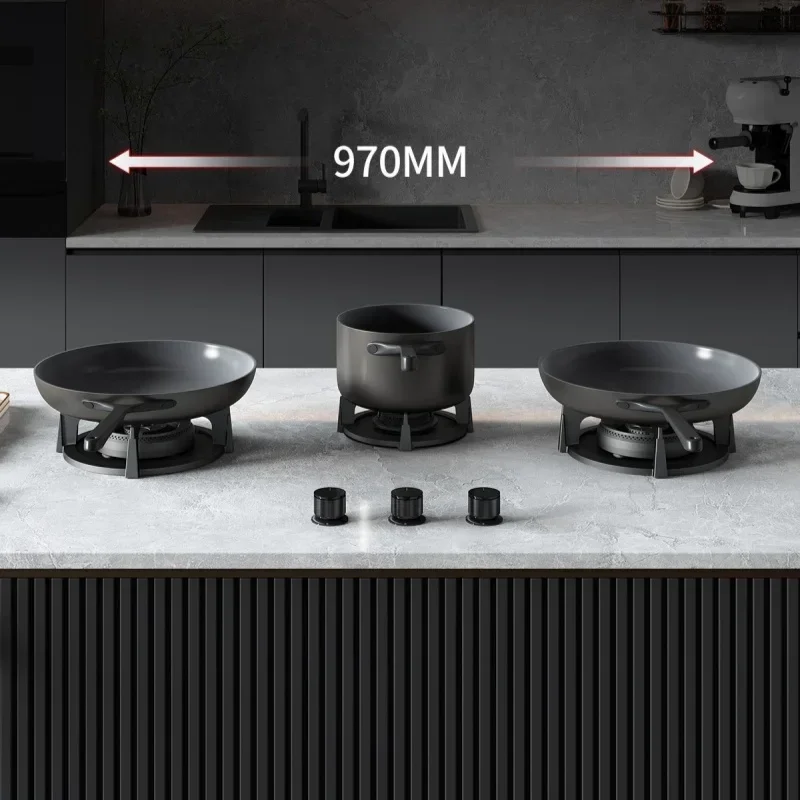 All Built-in Rock Plate Gas Cooker 2/3/4 Burners All Built-in Hobs Kitchen Black Gas Stove 5.2kw Fierce Firepower Gas Cooktop
All Built-in Rock Plate Gas Cooker 2/3/4 Burners All Built-in Hobs Kitchen Black Gas Stove 5.2kw Fierce Firepower Gas Cooktop