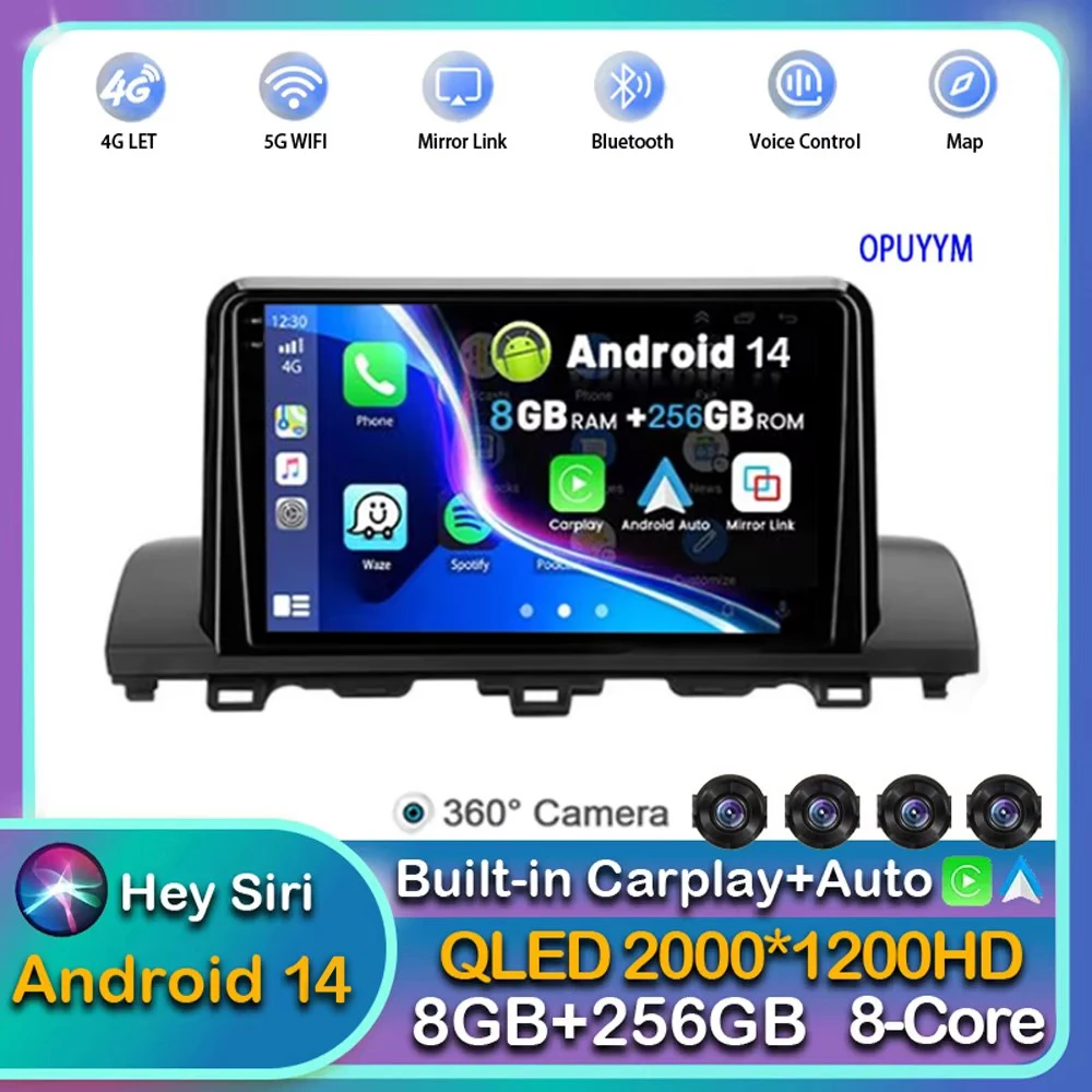Android14 беспроводной Carplay автомобильный радиоприемник для Honda Accord 10 2018 2019 2020 2021 мультимедийный плеер GPS стерео WIFI + 4G головное устройство
Android14 беспроводной Carplay автомобильный радиоприемник для Honda Accord 10 2018 2019 2020 2021 мультимедийный плеер GPS стерео WIFI + 4G головное устройство