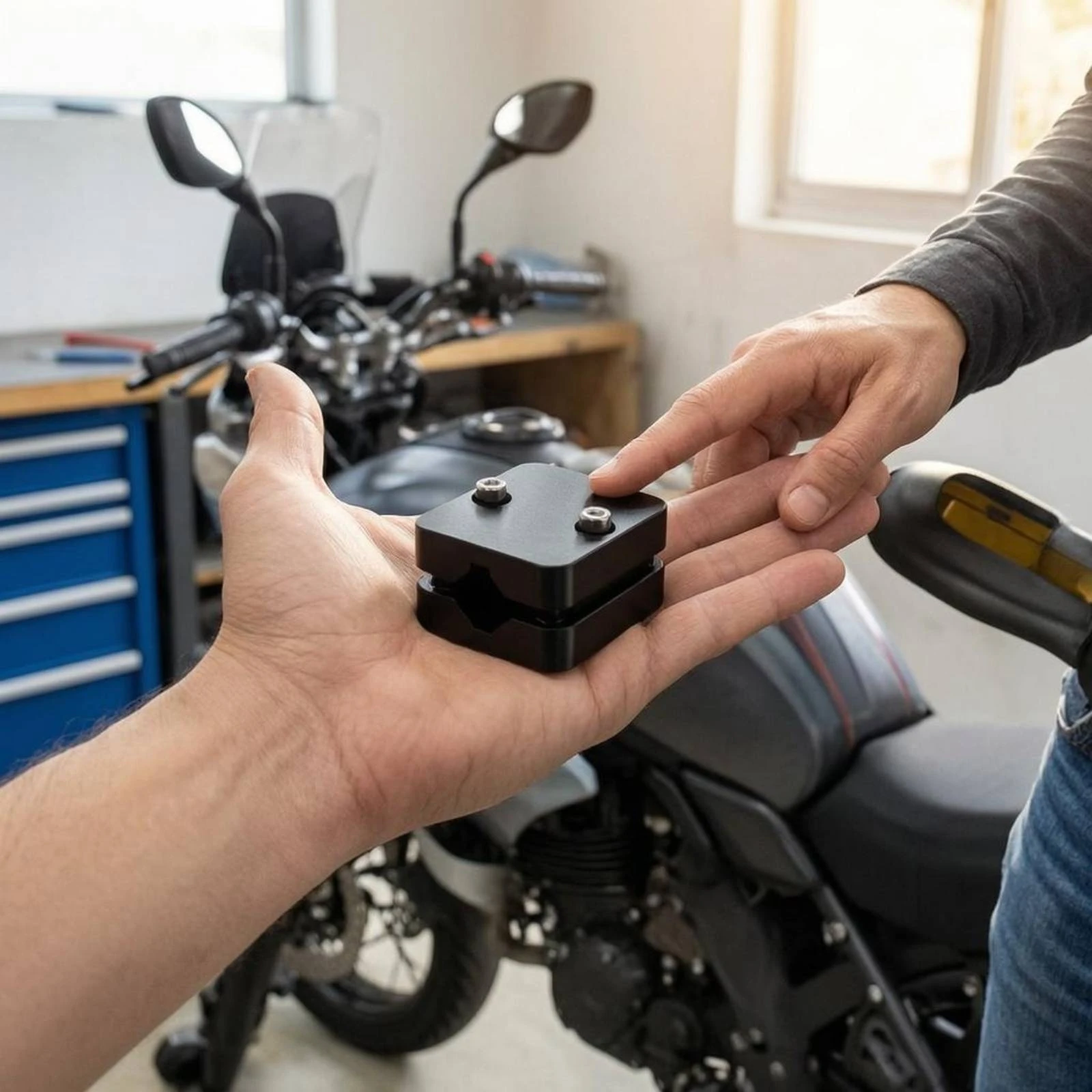 Easy to Install Motorcycle Gps Mount with Mounting Plates and Multiple Through Holes for Motorcycle Navigation Use
Easy to Install Motorcycle Gps Mount with Mounting Plates and Multiple Through Holes for Motorcycle Navigation Use