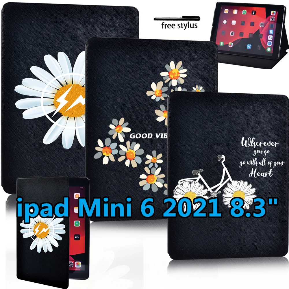 Tablet Case for Apple for IPad Mini 6 8.3 Inch 2021 A2567 A2568 A2569 Cover Daisy Series Full Protective Sleeve Case
Tablet Case for Apple for IPad Mini 6 8.3 Inch 2021 A2567 A2568 A2569 Cover Daisy Series Full Protective Sleeve Case