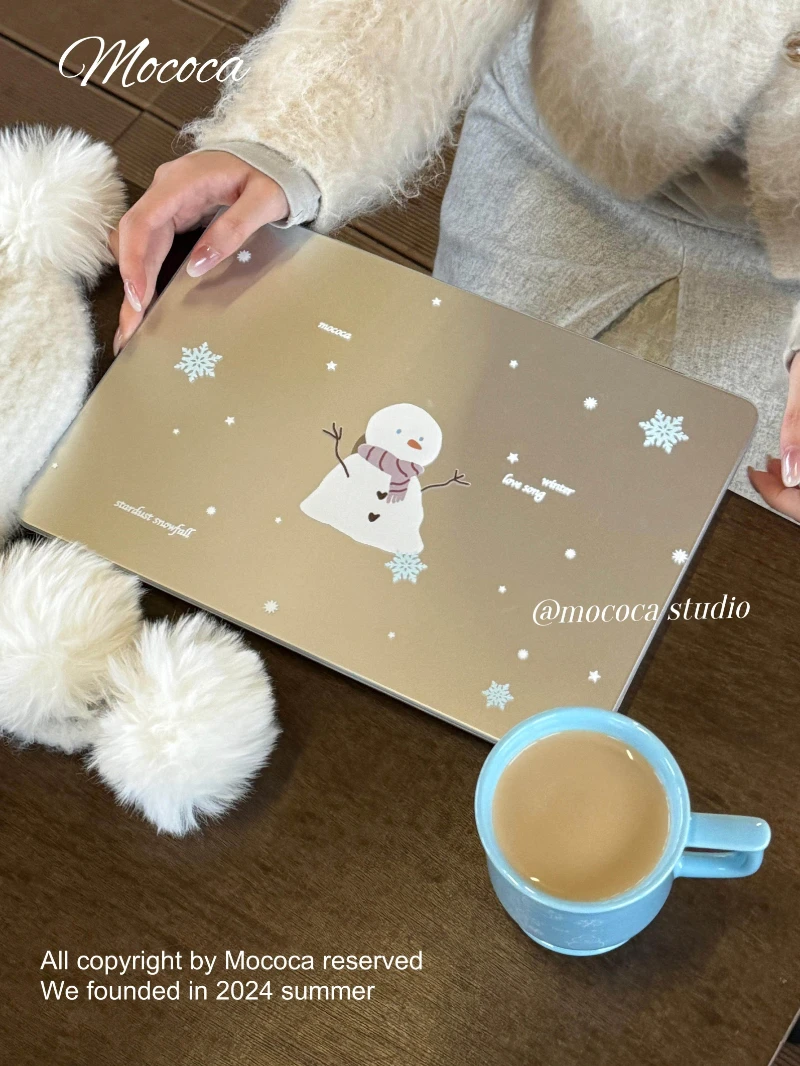 Cartoon Snowman Laptop Case For Macbook Neo A3404 2026 New Air Pro 13 14 15 16 M1 M2 M3 M4 M5 Chip For MacBook Protective Cover
Cartoon Snowman Laptop Case For Macbook Neo A3404 2026 New Air Pro 13 14 15 16 M1 M2 M3 M4 M5 Chip For MacBook Protective Cover