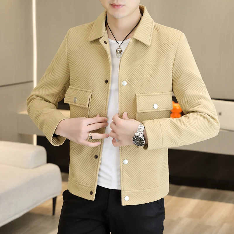 Весенняя новая куртка, трендовая бейсбольная одежда, подростковый топ на осень, мужской бутик, модное красивое повседневное пальто
Весенняя новая куртка, трендовая бейсбольная одежда, подростковый топ на осень, мужской бутик, модное красивое повседневное пальто