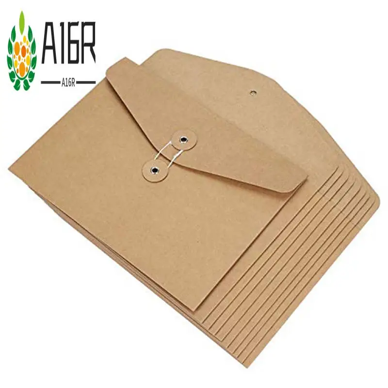 A16R-10Pcs Kraft String Envelope File Folders A5 Letter Size Document Organizer For Office School
A16R-10Pcs Kraft String Envelope File Folders A5 Letter Size Document Organizer For Office School