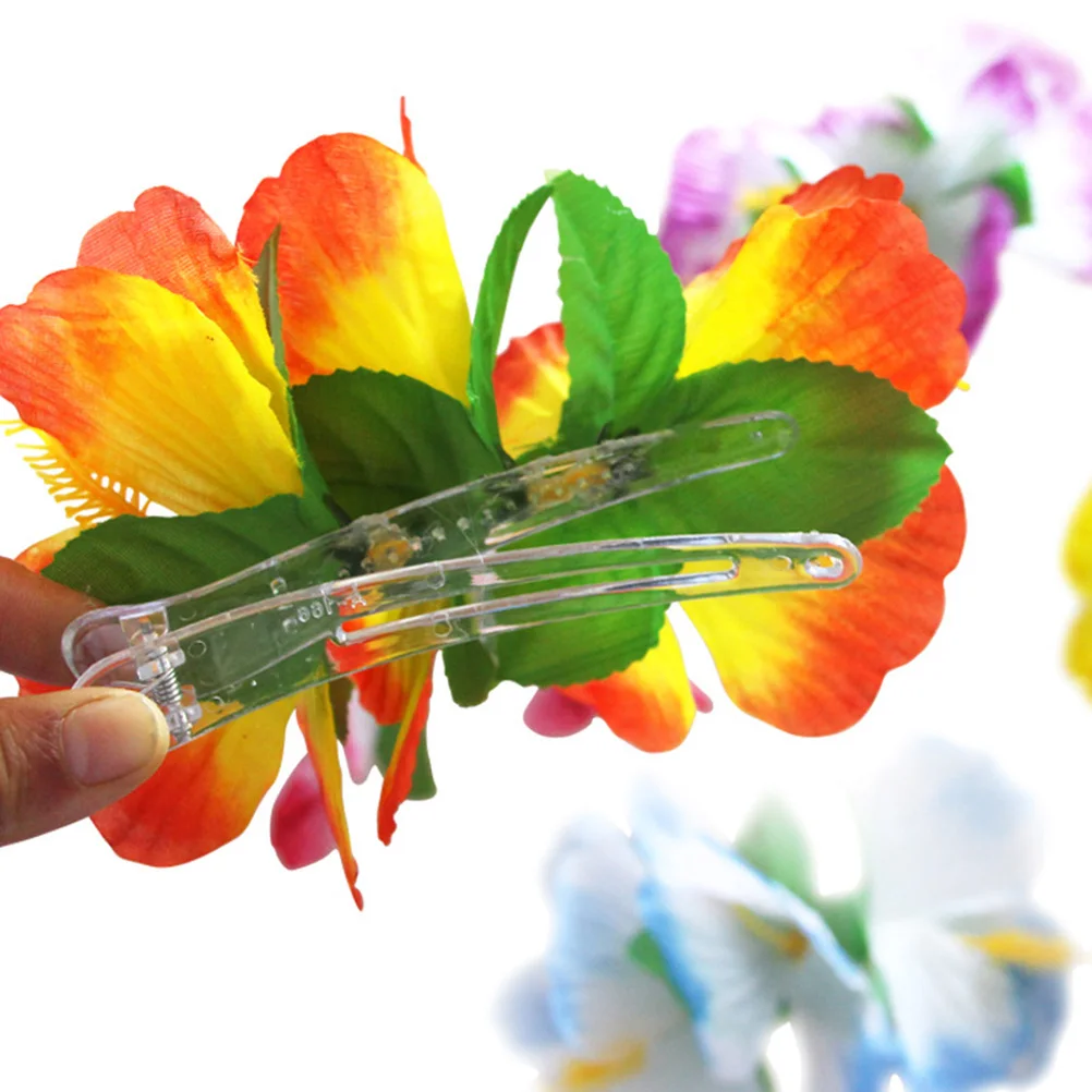 12 Pcs Hairpin Women Clip Colorful Hibiscus Flower Women Hair Clip Barrette Vacation Accessories Summer Hairpins
12 Pcs Hairpin Women Clip Colorful Hibiscus Flower Women Hair Clip Barrette Vacation Accessories Summer Hairpins