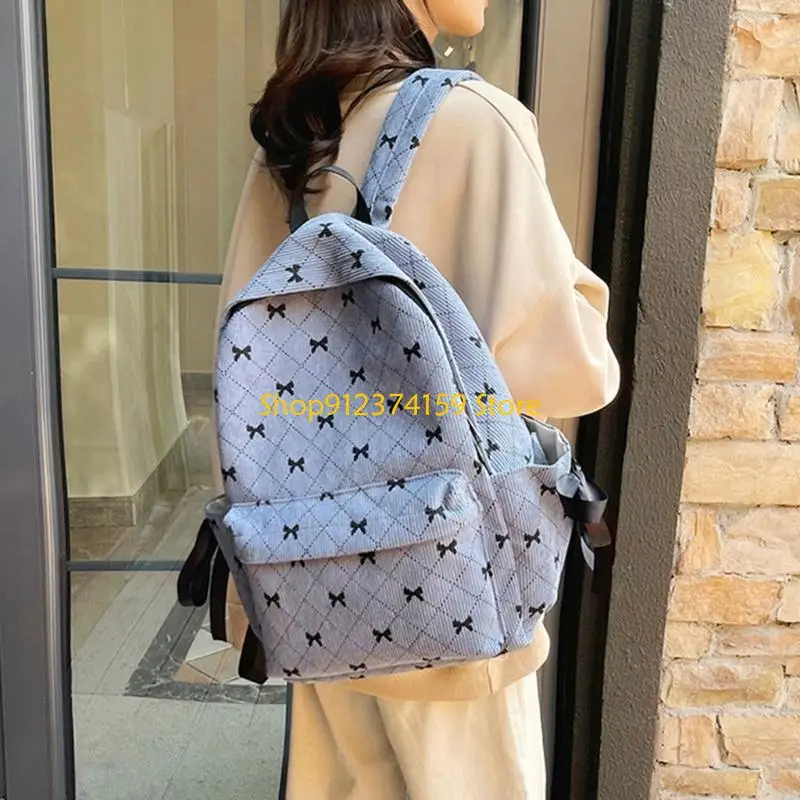 G5AE Stylish Corduroy Backpack for Daily Use Stylish School Bag Large Capacity Rucksa
G5AE Stylish Corduroy Backpack for Daily Use Stylish School Bag Large Capacity Rucksa