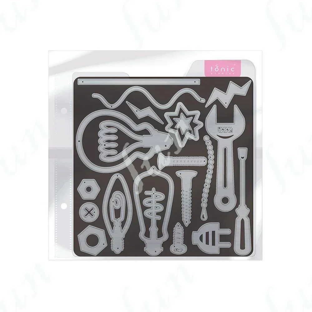 New for DIY Scrapbooking Crafts Bulbs and Bolts Metal Cutting Dies Decoration Scrapbook Paper Card Album Mould Embossing
New for DIY Scrapbooking Crafts Bulbs and Bolts Metal Cutting Dies Decoration Scrapbook Paper Card Album Mould Embossing