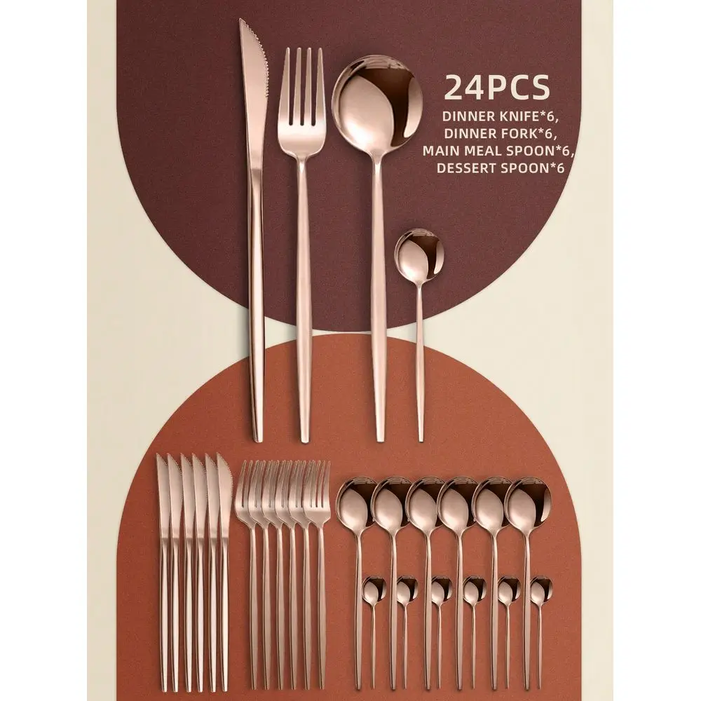 Stainless Steel Hotel WesternStyle Cutlery Set, Includes Knife, Fork, Spoon, Tea Spoon,Kitchen,Christmas Gift
Stainless Steel Hotel WesternStyle Cutlery Set, Includes Knife, Fork, Spoon, Tea Spoon,Kitchen,Christmas Gift