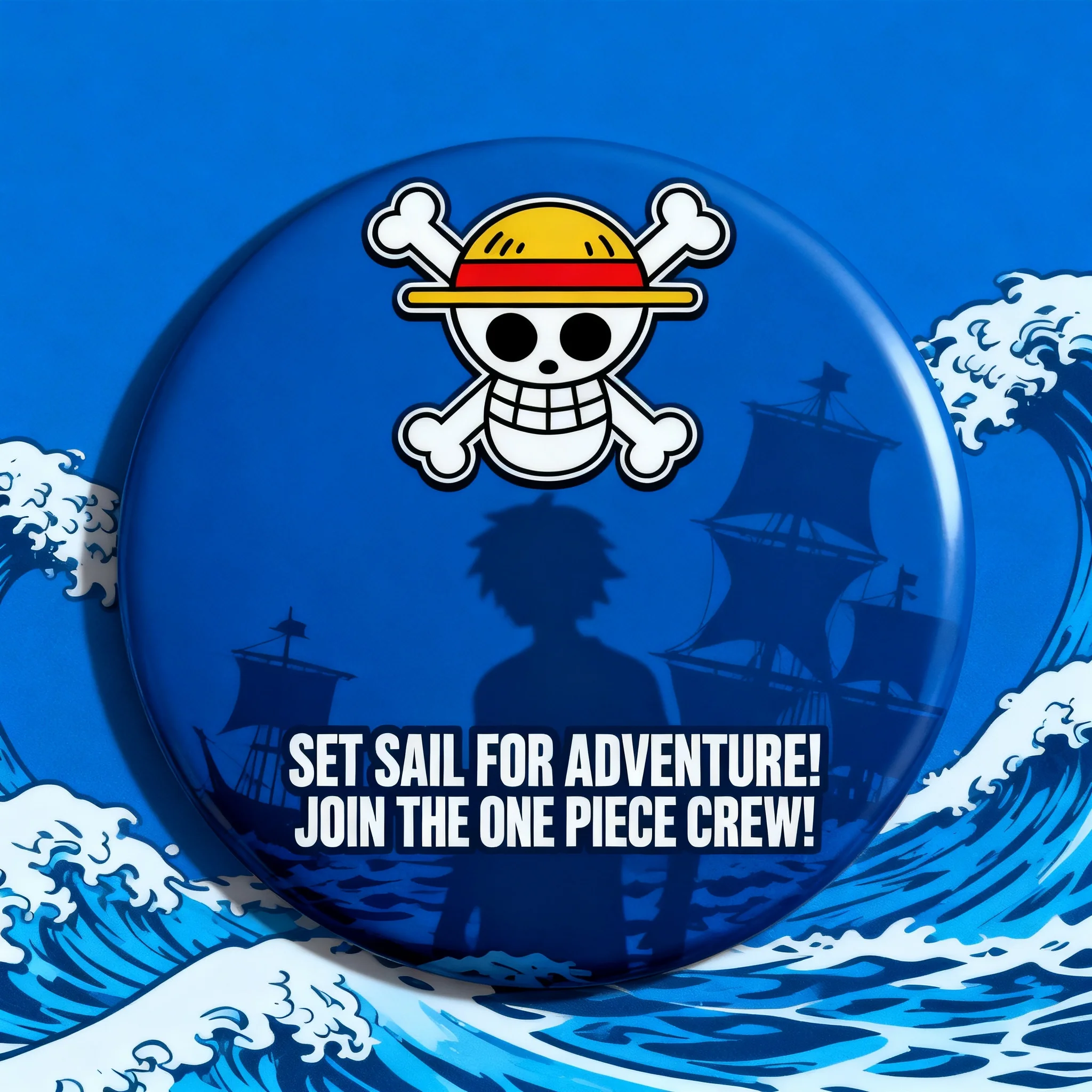 Значок по аниме One Piece: Луффи, Зоро, Санджи. Металлический значок-брошь, брелок, аксессуар. Коллекционный мерч, подарок для фанатов и косплееров.
Значок по аниме One Piece: Луффи, Зоро, Санджи. Металлический значок-брошь, брелок, аксессуар. Коллекционный мерч, подарок для фанатов и косплееров.
