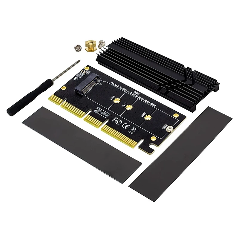 Новинка-адаптер Nvme Pcie M.2 SSD к PCI-E/Мощный теплоотвод/совместим с интерфейсом X8, X16 PCI-E
Новинка-адаптер Nvme Pcie M.2 SSD к PCI-E/Мощный теплоотвод/совместим с интерфейсом X8, X16 PCI-E