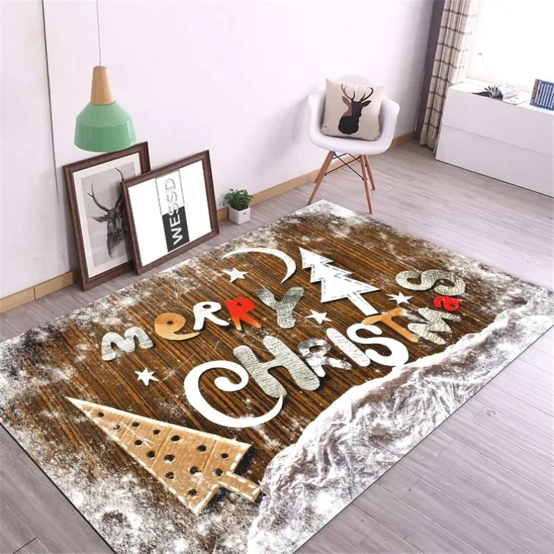 Christmas Series Home Carpets Living Room Sofa Decoration Bedroom Bedside Area Rugs Anti Slip Washable Coffee Table Floor Mat 
Christmas Series Home Carpets Living Room Sofa Decoration Bedroom Bedside Area Rugs Anti Slip Washable Coffee Table Floor Mat