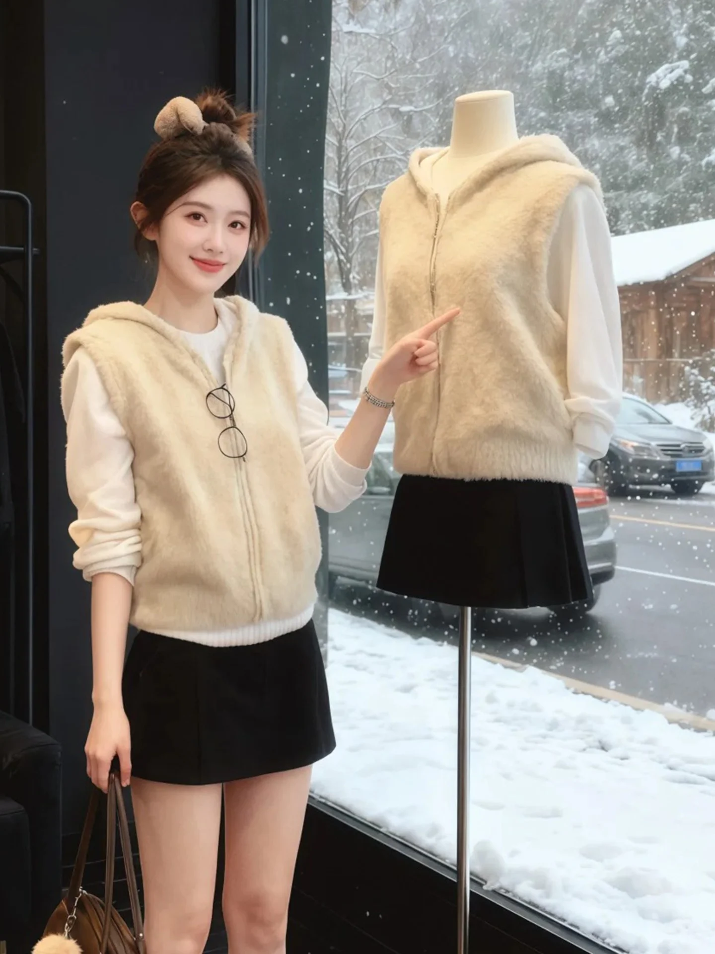 Женский кардиган на молнии спереди с капюшоном, утягивающий модный осенне-зимний ленивый топ, многослойный жилет, свитер
Женский кардиган на молнии спереди с капюшоном, утягивающий модный осенне-зимний ленивый топ, многослойный жилет, свитер