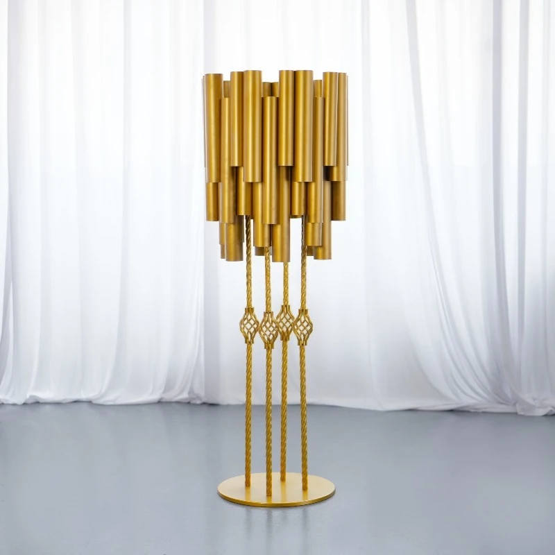 Wedding event high quality modern design gold detachable new luxury romantic flower stand
Wedding event high quality modern design gold detachable new luxury romantic flower stand