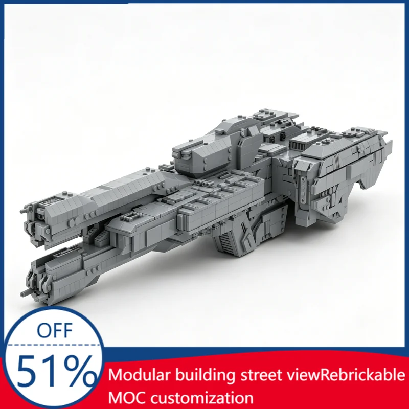 New 2922pcs MOC Star Battle Sci Fi Unsc Warship Model Custom Building Blocks DIY Creative Educational Assembly Toy Festival Gift
New 2922pcs MOC Star Battle Sci Fi Unsc Warship Model Custom Building Blocks DIY Creative Educational Assembly Toy Festival Gift