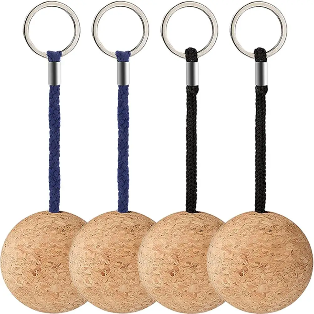 4 Pcs Wooden Ball Key Ring Floating Keychain for Boat Keys Boating Keychains Cork Keyring
4 Pcs Wooden Ball Key Ring Floating Keychain for Boat Keys Boating Keychains Cork Keyring