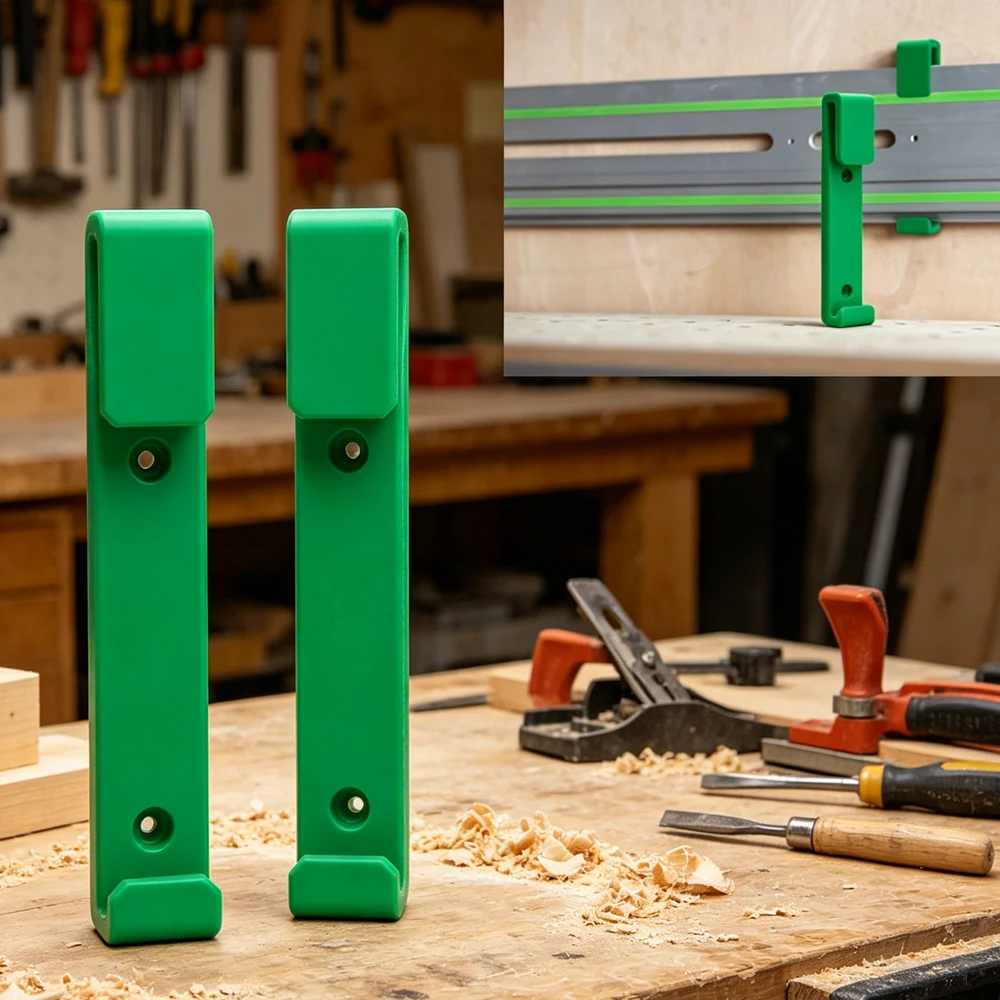 2pcs 3D Printed Track Rack Guide Rai Guide Rail Storage Bracket Holders For Festool Track Saw Guide Organizer(No rails)
2pcs 3D Printed Track Rack Guide Rai Guide Rail Storage Bracket Holders For Festool Track Saw Guide Organizer(No rails)