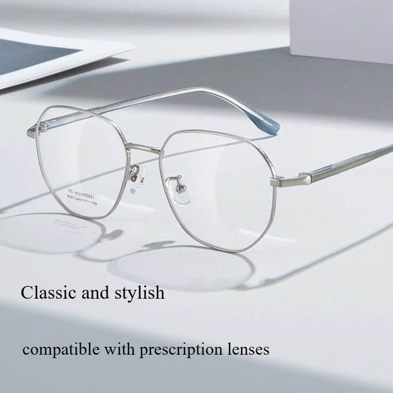 Prescription Glasses Minus Reading Glasses Women Optical Lenses with Recipe Metal Frame Presbyopia Glasses for Vision Mum Gift
Prescription Glasses Minus Reading Glasses Women Optical Lenses with Recipe Metal Frame Presbyopia Glasses for Vision Mum Gift