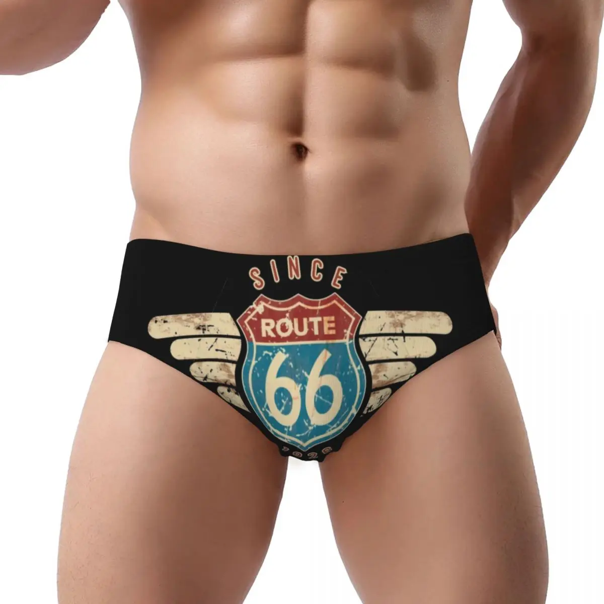 Custom Men Route 66 Sign Since 1926 Panties Underwear Male Breathable Briefs Underpants
Custom Men Route 66 Sign Since 1926 Panties Underwear Male Breathable Briefs Underpants