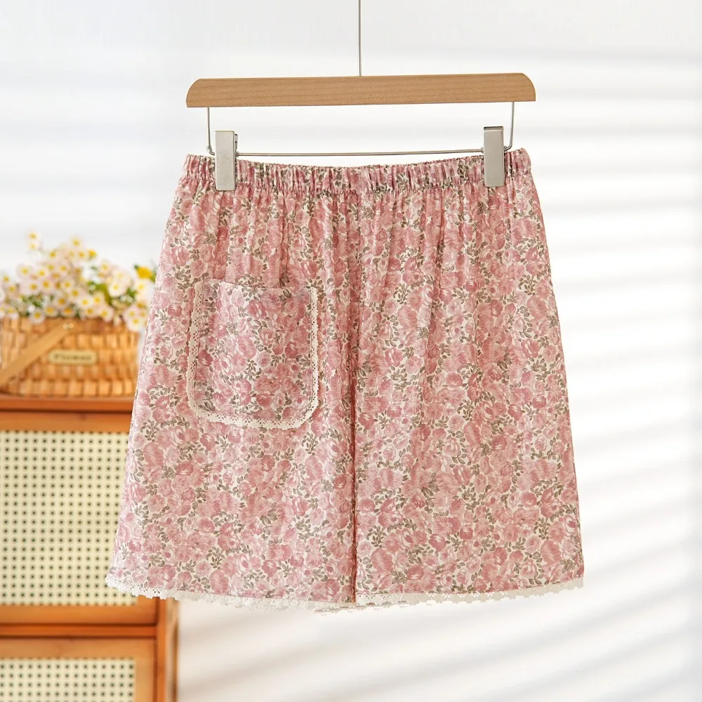 Casual Home Pants Lounge Wear Summer Women's Sleeping Pants 100% Cotton Knitted Elastic Waist Shorts Homewear Sleeping Bottoms
Casual Home Pants Lounge Wear Summer Women's Sleeping Pants 100% Cotton Knitted Elastic Waist Shorts Homewear Sleeping Bottoms