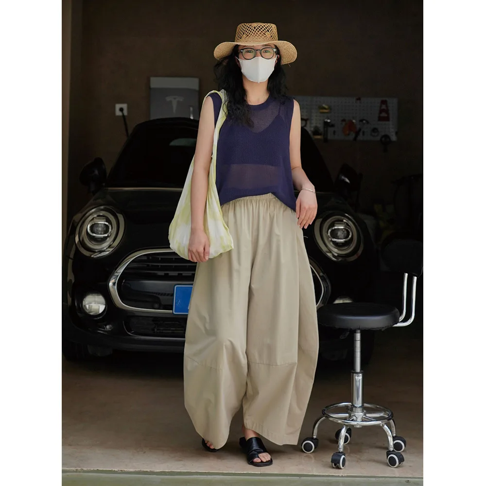 Women Summer Stretch High Waist Cotton Long Pants Big Wide Leg Loose Style Pants Fashion Clothes Trousers Women Clothes
Women Summer Stretch High Waist Cotton Long Pants Big Wide Leg Loose Style Pants Fashion Clothes Trousers Women Clothes