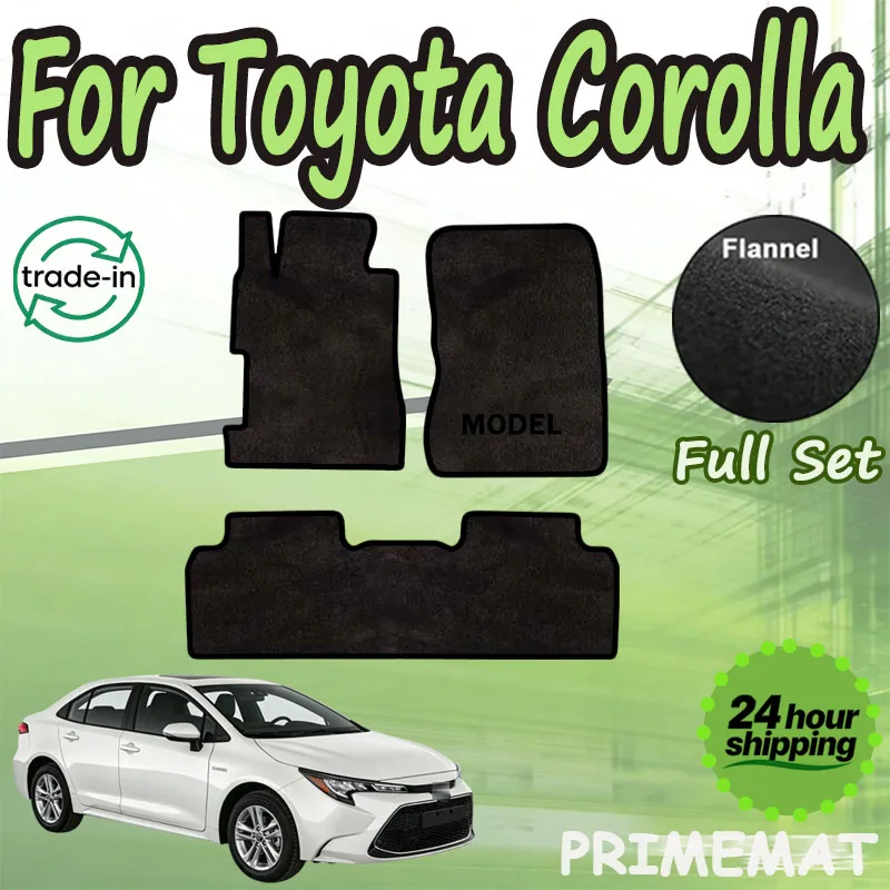 PRIMEMAT Flannel "For Toyota Corolla E210 2019~2023 Suzuki Swace Car Floor Mats Rugs Panel Footpads Carpets Cover BLACK
PRIMEMAT Flannel "For Toyota Corolla E210 2019~2023 Suzuki Swace Car Floor Mats Rugs Panel Footpads Carpets Cover BLACK