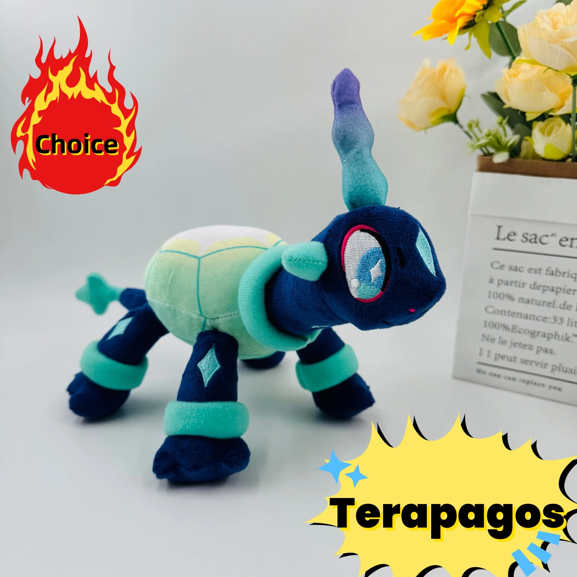 20CM Terapagos Pokemon Plush Toys Soft High Quality Anime Animals Cute Dolls Christmas Gifts for Kids
20CM Terapagos Pokemon Plush Toys Soft High Quality Anime Animals Cute Dolls Christmas Gifts for Kids
