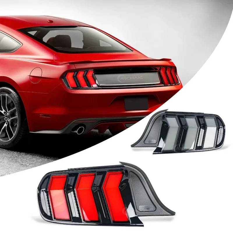 For Ford Mustang S550 2015-2023 LED Tail Lights Pair Dynamic Sequential Turn Signal Rear Lamps Left & Right
For Ford Mustang S550 2015-2023 LED Tail Lights Pair Dynamic Sequential Turn Signal Rear Lamps Left & Right