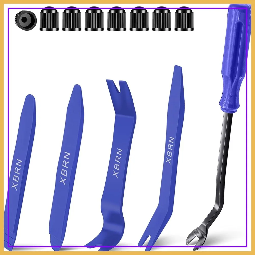 13 Pcs Auto Trim Removal Tool Kit, Car Panel Door Window Tools, Clip Fastener Remover Pry Set Blue
13 Pcs Auto Trim Removal Tool Kit, Car Panel Door Window Tools, Clip Fastener Remover Pry Set Blue