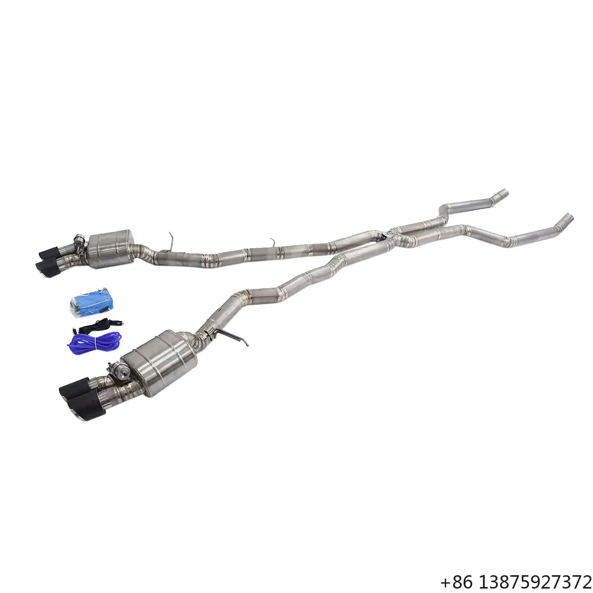 Ecnal for 650i F13 Titanium Sports Valved Exhaust System Muffler
Ecnal for 650i F13 Titanium Sports Valved Exhaust System Muffler