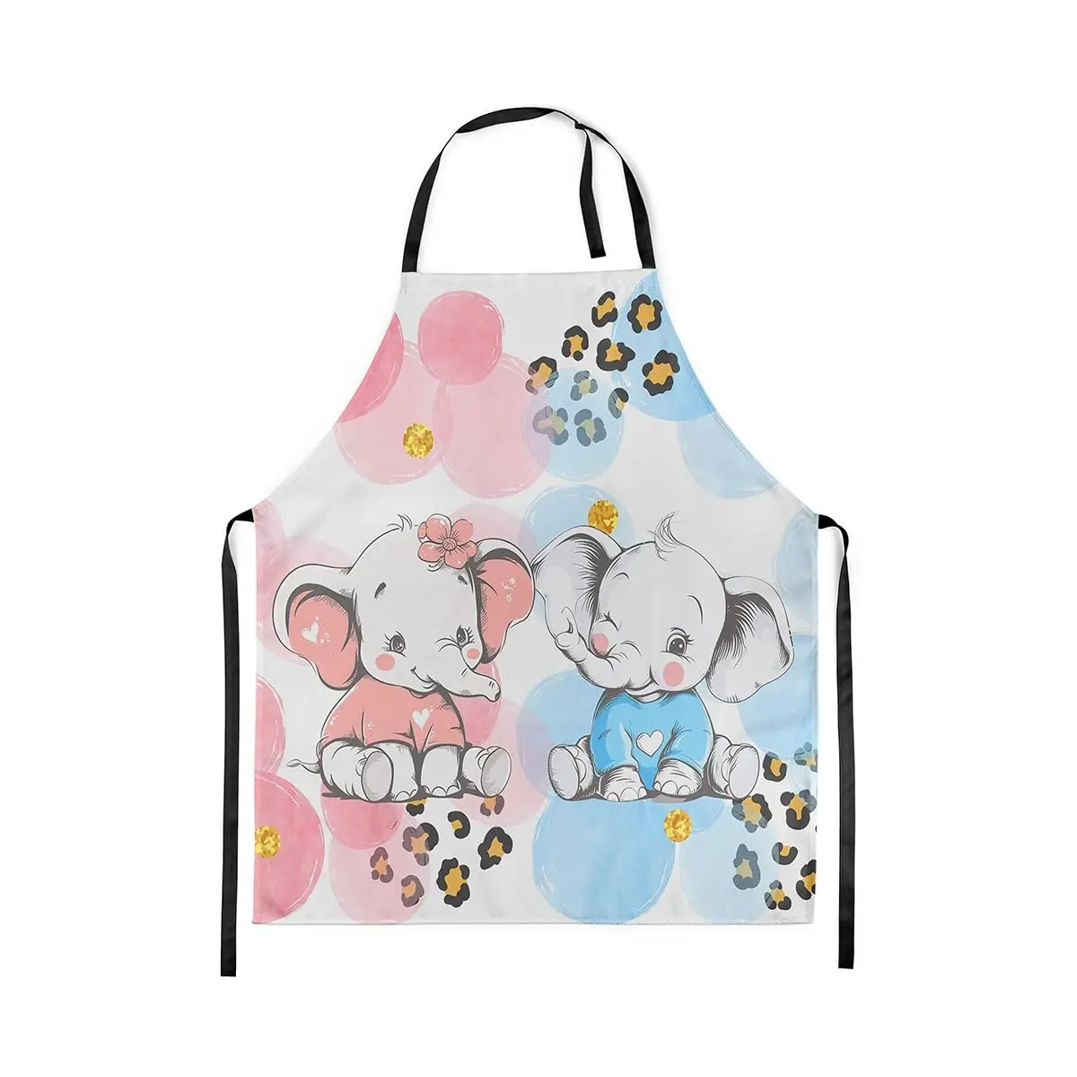 Lovely Elephants Kitchen Apron Leopard Print Watercolor Blue Graffiti Apron for Adults Cartoon Cute Animals Waterproof Apron
Lovely Elephants Kitchen Apron Leopard Print Watercolor Blue Graffiti Apron for Adults Cartoon Cute Animals Waterproof Apron
