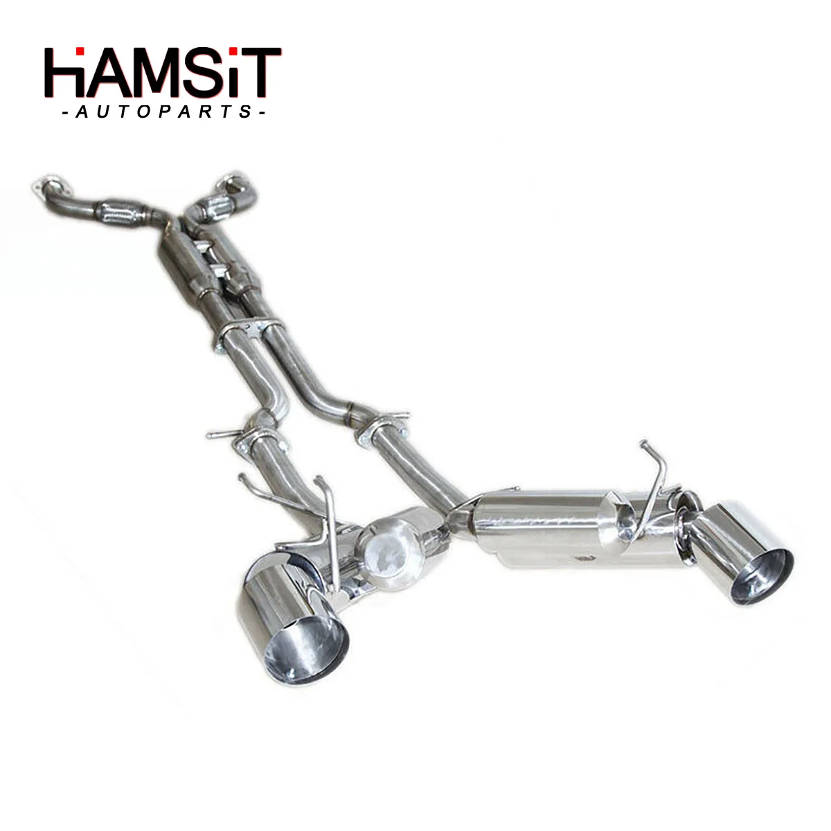 Выхлопной двойной глушитель Hamsit из нержавеющей стали для двигателя 2009-2015 Nissan 370Z Z34 VQ37DE
Выхлопной двойной глушитель Hamsit из нержавеющей стали для двигателя 2009-2015 Nissan 370Z Z34 VQ37DE