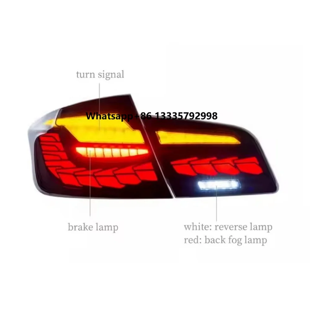 Auto-Y Clear Lens LED Tail Rear Light Lamp for BMW5 Series F10 F18 2011-2017 New Car Accessory for BMW' F10 Taillight
Auto-Y Clear Lens LED Tail Rear Light Lamp for BMW5 Series F10 F18 2011-2017 New Car Accessory for BMW' F10 Taillight