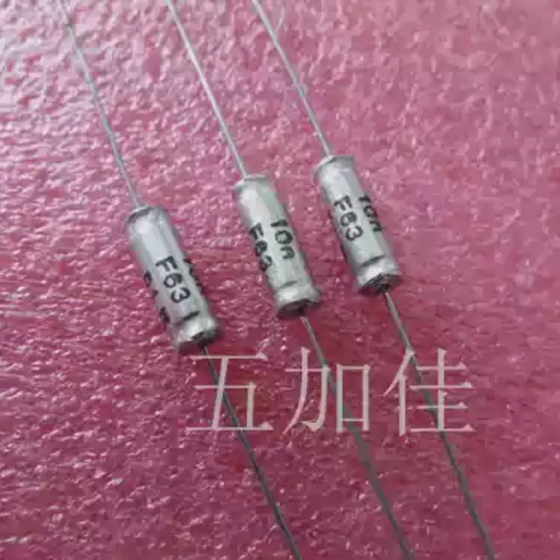 10-100pcs KS 10nF63 63V10NF 63V0.01UF 1% Dutch brand tin film axial capacitor
10-100pcs KS 10nF63 63V10NF 63V0.01UF 1% Dutch brand tin film axial capacitor