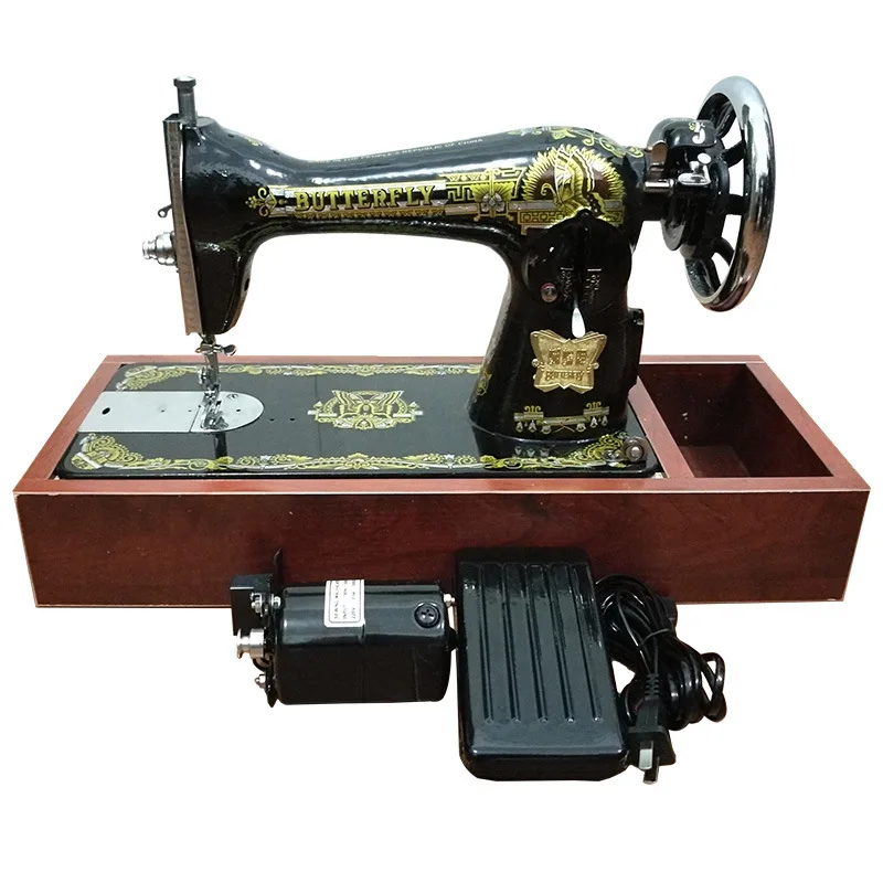 Multifunctional Butterfly Sewing Machine Set Durable Household Industrial Manual Sewing Machine with Table for Home Use
Multifunctional Butterfly Sewing Machine Set Durable Household Industrial Manual Sewing Machine with Table for Home Use