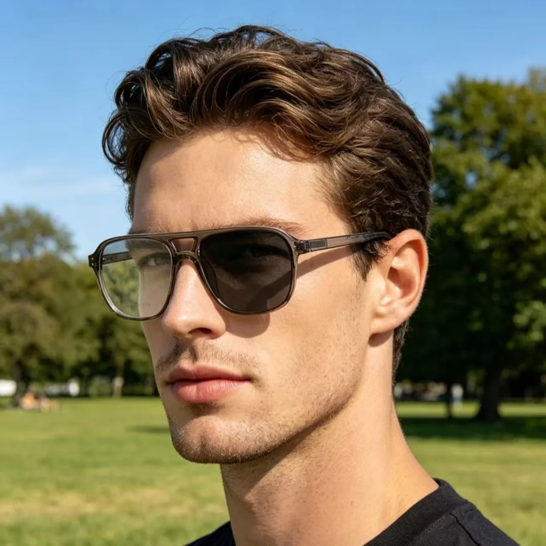 Fashion Photochromic Myopia Glasses Men Women Square Anti Blue Light Finished Prescription Eyewear Ultralights Retro Glasses
Fashion Photochromic Myopia Glasses Men Women Square Anti Blue Light Finished Prescription Eyewear Ultralights Retro Glasses