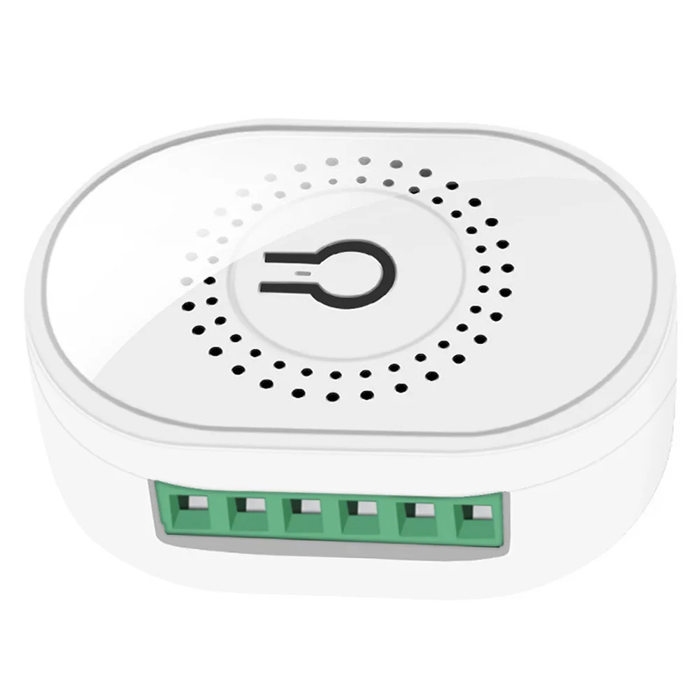 Smart WiFi Ceiling Fan Switch Module for Tuya Works with For Alexa Google Home 5-150W 59x42x20mm White PC Flame Retardant
Smart WiFi Ceiling Fan Switch Module for Tuya Works with For Alexa Google Home 5-150W 59x42x20mm White PC Flame Retardant