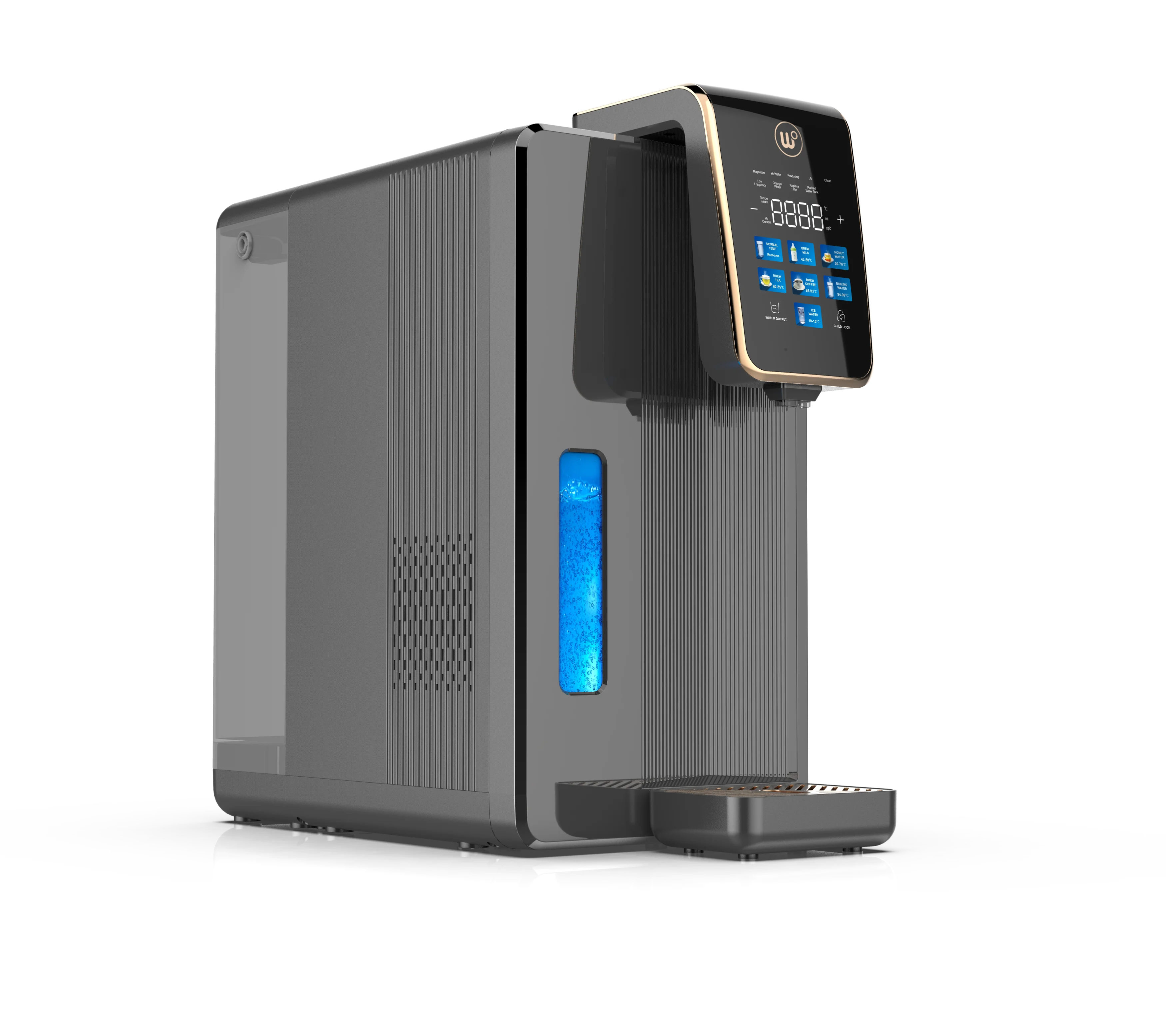 Настольный диспенсер для воды для офиса, гостиной, диспенсер для воды обратного осмоса, очиститель воды с богатым водородом
Настольный диспенсер для воды для офиса, гостиной, диспенсер для воды обратного осмоса, очиститель воды с богатым водородом