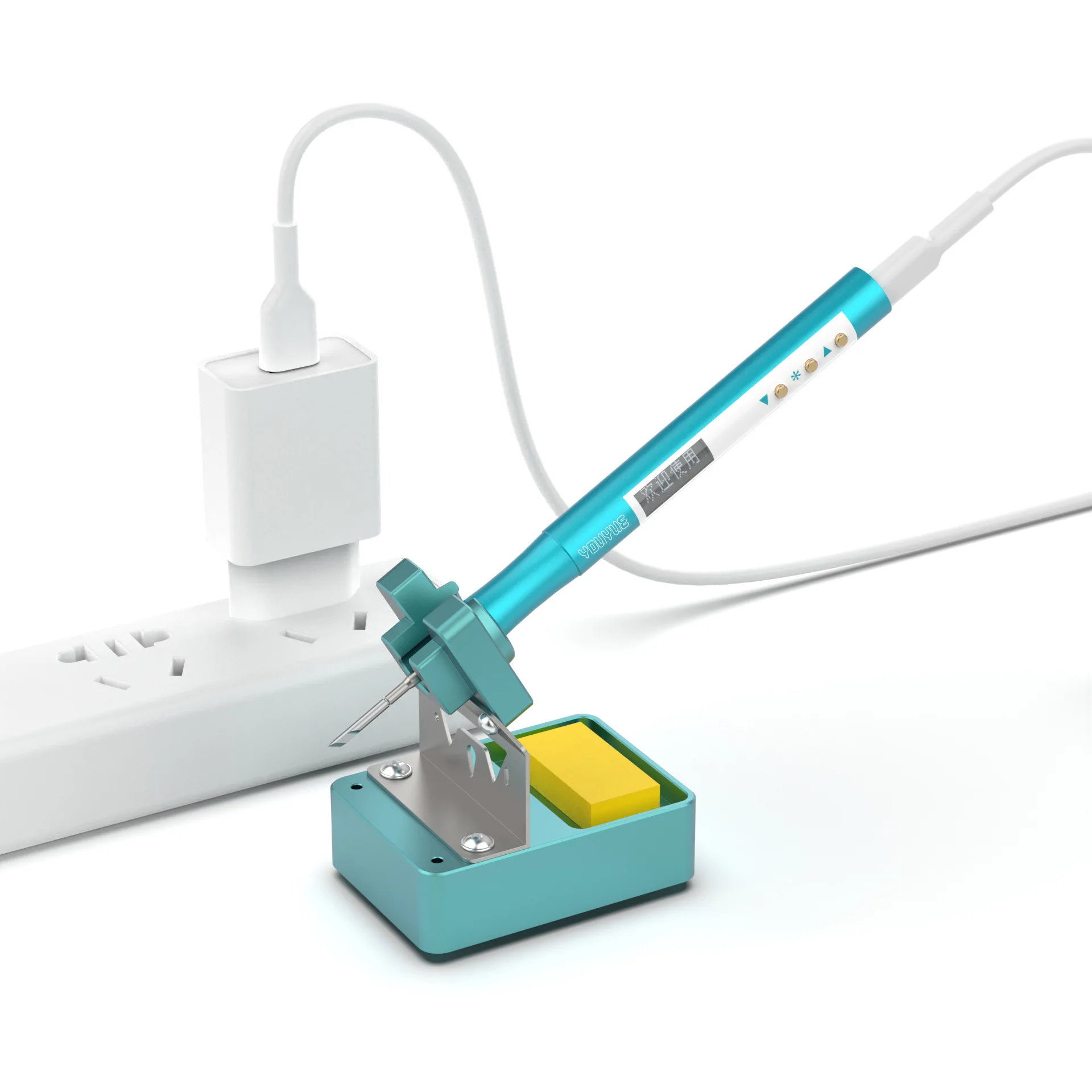 Adjustable Temperature Electric Soldering Iron Welding Solder Rework Station Heat Pencil Tips Mobile Phone Repair Tool
Adjustable Temperature Electric Soldering Iron Welding Solder Rework Station Heat Pencil Tips Mobile Phone Repair Tool
