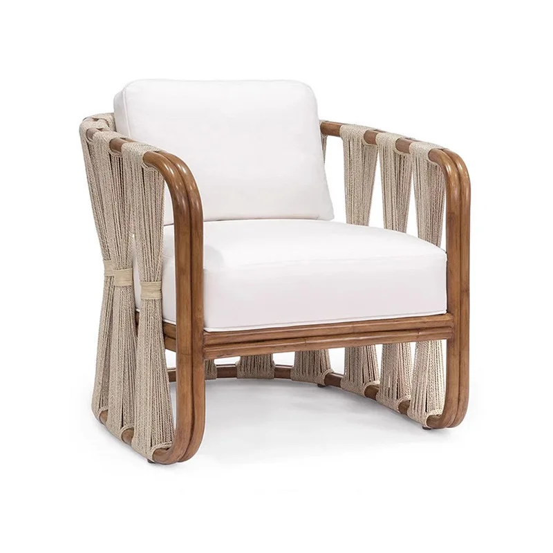 Designer open-air balcony leisure single rattan chair outdoor courtyard waterproof drying furniture
Designer open-air balcony leisure single rattan chair outdoor courtyard waterproof drying furniture