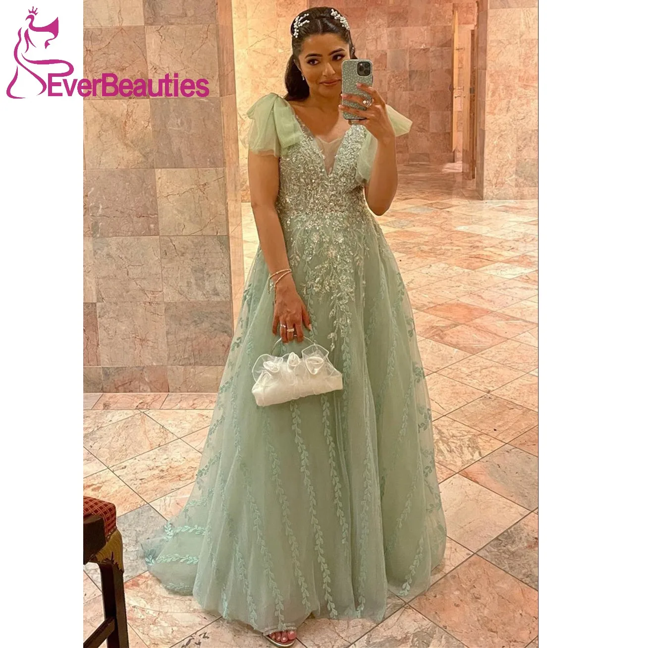 Prom Dresses Long 2024 Vestidos Para Mujer Elegantes y Bonitos A Line Tulle Lace Appliques Formal Party Dresses for Women
Prom Dresses Long 2024 Vestidos Para Mujer Elegantes y Bonitos A Line Tulle Lace Appliques Formal Party Dresses for Women