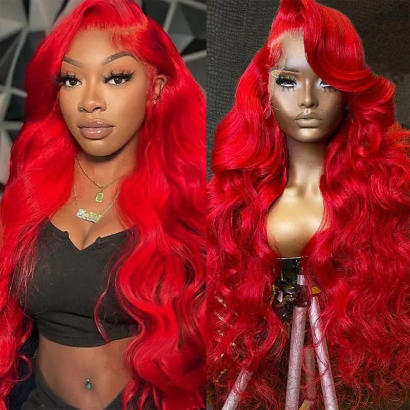 Red 13x4 Body Wave Wigs Human Hair Pre Plucked Colored Human Hair Wigs 13x4 Brown Body Wave Lace Front Wig For Women 180%
Red 13x4 Body Wave Wigs Human Hair Pre Plucked Colored Human Hair Wigs 13x4 Brown Body Wave Lace Front Wig For Women 180%