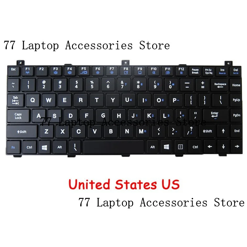 Laptop No Backlit Keyboard For GETAC B360 B360G1 B360 G2 English US Black Frame
Laptop No Backlit Keyboard For GETAC B360 B360G1 B360 G2 English US Black Frame