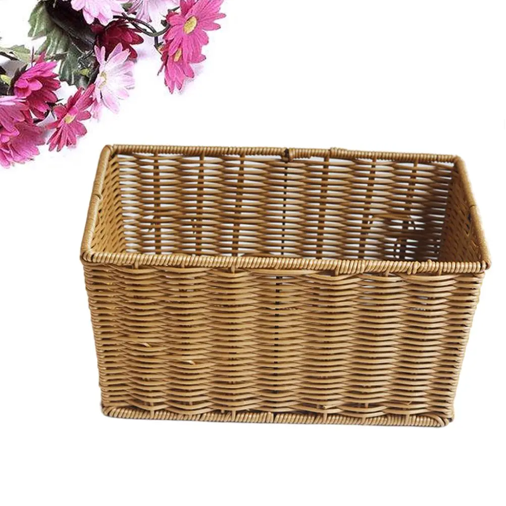 Rattan Storage Basket Hollow Design Ventilation Kitchen Bathroom Supermarket Wooden Wire Baskets Storage Container
Rattan Storage Basket Hollow Design Ventilation Kitchen Bathroom Supermarket Wooden Wire Baskets Storage Container