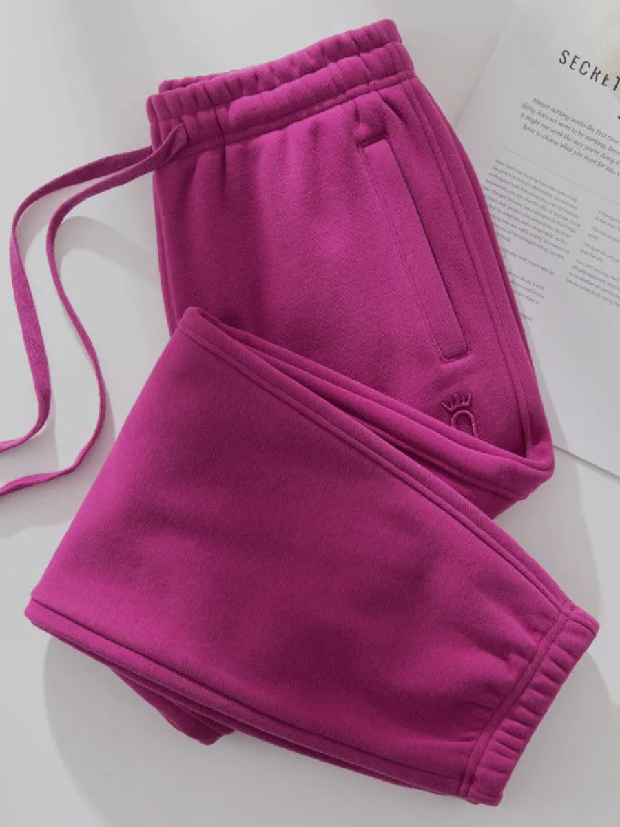2026 New Style Thin Cotton Sport Pants Women Autumn Winter Dragon Fruit Color Sweatpants Loose Fit Long Pants Ladies Trousers
2026 New Style Thin Cotton Sport Pants Women Autumn Winter Dragon Fruit Color Sweatpants Loose Fit Long Pants Ladies Trousers